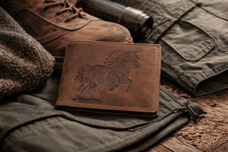 pánske veci s peňaženkou bez zap. - Kôň mk